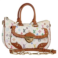 【原宿店限定】ルイ・ヴィトン LOUIS VUITTON リタ ハンドバッグ モノグラムマルチカラー 2way ホワイト M40125 レディース 128116V