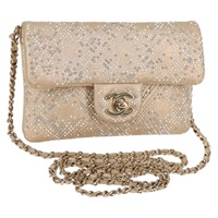 【原宿店限定】シャネル CHANEL ショルダーバッグ チェーン レザー ゴールド レディース 130489M