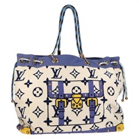 【原宿店限定】ルイ・ヴィトン LOUIS VUITTON エポンジュ ショルダーバッグ クルーズライン パイル パープル N92097 レディース 131553V
