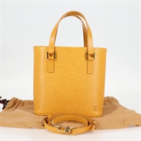 【原宿店限定】ルイ・ヴィトン LOUIS VUITTON ヴァヴァンPM トートバッグ エピ SPO 2way イエロー レディース 121180V