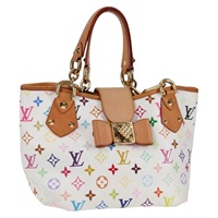【原宿店限定】ルイ・ヴィトン LOUIS VUITTON アニー MM トートバッグ モノグラムマルチカラー ホワイト M40307 レディース 131091V