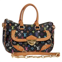 【原宿店限定】ルイ・ヴィトン LOUIS VUITTON リタ トートバッグ モノグラム・マルチカラー ブラック M40126 レディース 118953V