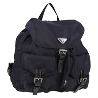 【原宿店限定】プラダ PRADA バックパック ナイロン パープル シルバー レディース 129478V