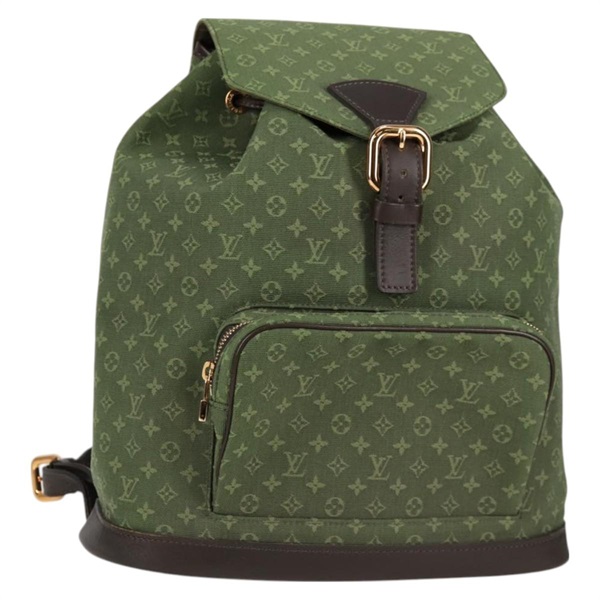 【原宿店限定】ルイ・ヴィトン LOUIS VUITTON モンスリGM バックパック モノグラムミニ TSTカーキ M92456 レディース 129889V