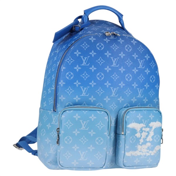 【原宿店限定】ルイ・ヴィトン LOUIS VUITTON バックパックマルチポケット バックパック モノグラムクラウズ ブルー M45441 レディース 126591SM