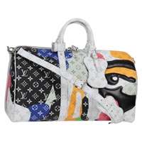 【原宿店限定】ルイ・ヴィトン LOUIS VUITTON キーポルバンドリエール45 ボストンバッグ モノグラム マルチカラー M23160 レディース 120342SM