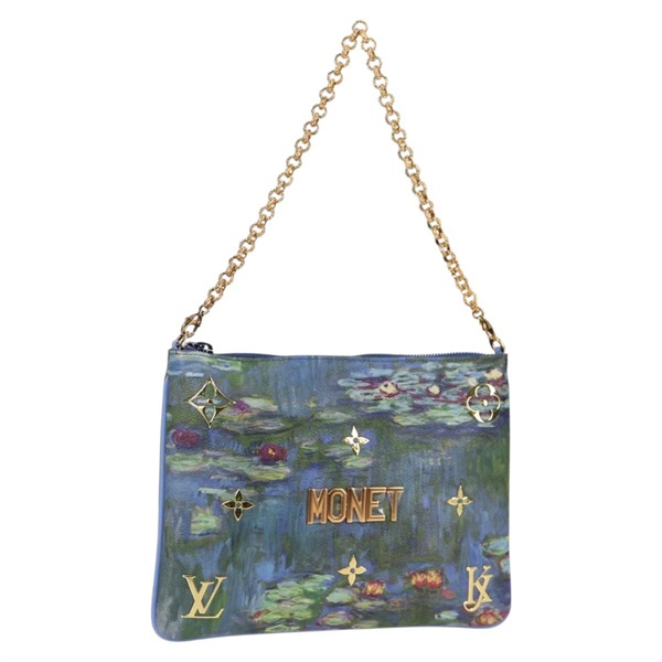 【原宿店限定】ルイ・ヴィトン LOUIS VUITTON ポシェット プラ クラッチバッグ マスターズコレクション モネ ブルー M64635 レディース 120448SM