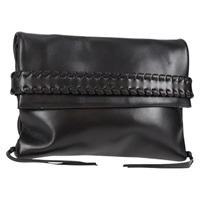 【原宿店限定】クロエ Chloe クラッチバッグ レザー ブラック レディース 121221V