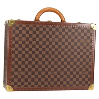 【原宿店限定】ルイ・ヴィトン LOUIS VUITTON コトヴィル45 トランク ダミエ エベヌ N21341 レディース 128144V