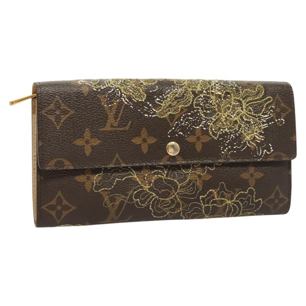 【原宿店限定】ルイ・ヴィトン LOUIS VUITTON ポルトフォイユ サラ 長財布 モノグラム ダンテェル M95390 レディース 119253V