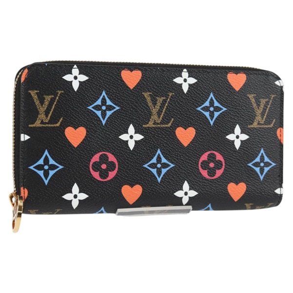 【原宿店限定】ルイ・ヴィトン LOUIS VUITTON ジッピーウォレット 長財布 モノグラムゲームオン ブラック M80323 レディース 126656M