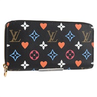 【原宿店限定】ルイ・ヴィトン LOUIS VUITTON ジッピーウォレット 長財布 モノグラムゲームオン ブラック M80323 レディース 126656M