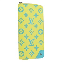 【原宿店限定】ルイ・ヴィトン LOUIS VUITTON ジッピーウォレットヴェルティカル 長財布 モノグラムプレイグラウンド イエロー M82005 レディース 115226M