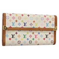 【原宿店限定】ルイ・ヴィトン LOUIS VUITTON ポルトトレゾールインターナショナル 長財布 モノグラムマルチカラー ホワイト M92659 レディース 128876V