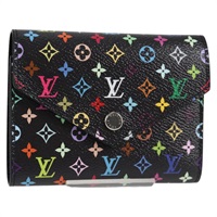 【原宿店限定】ルイ・ヴィトン LOUIS VUITTON ポルトフォイユ・ヴィクトリーヌ 財布 マルチカラー ブラック M14163 レディース 127184SM