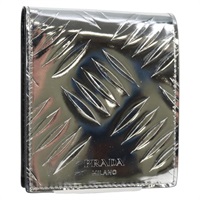 【原宿店限定】プラダ PRADA 財布 パテントレザー シルバー レディース 127893M