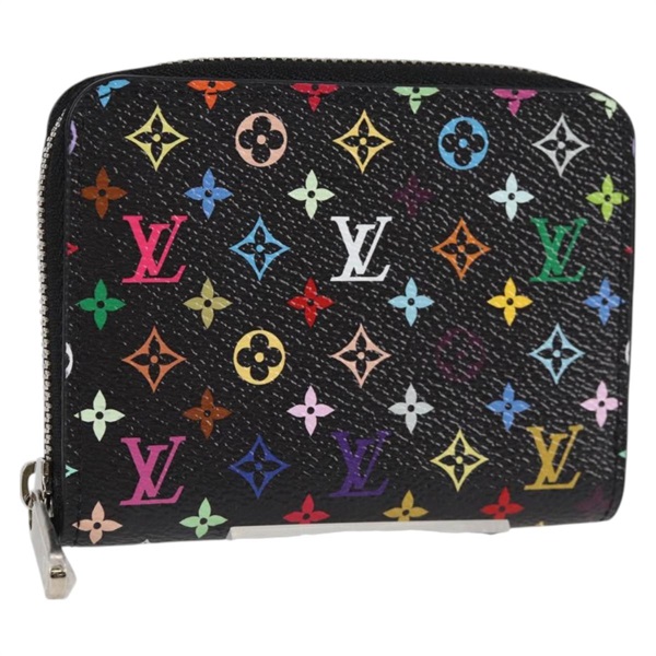 【原宿店限定】ルイ・ヴィトン LOUIS VUITTON ジッピーコインパース コインケース モノグラム・マルチカラー LV × TM ブラック M13409 レディース 128840M