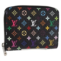 【原宿店限定】ルイ・ヴィトン LOUIS VUITTON ジッピーコインパース コインケース モノグラム・マルチカラー LV × TM ブラック M13409 レディース 128840M