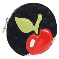 【原宿店限定】ルイ・ヴィトン LOUIS VUITTON コント ドゥ フェ ポルトモネロン コインケース モノグラムサテン ブラック M92272 レディース 128826V