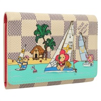 【原宿店限定】ルイ・ヴィトン LOUIS VUITTON ポルトモネロザリ コインケース ダミエ アズール ヴィヴィエンヌ N40506 レディース 132786M
