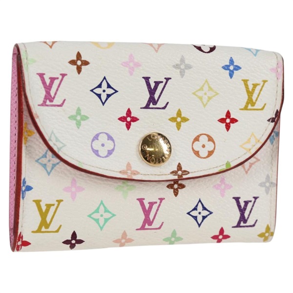 【原宿店限定】ルイ・ヴィトン LOUIS VUITTON アンヴェロップカルトドゥヴィジット 名刺入れ モノグラムマルチカラー ホワイト M66557 レディース 126984V