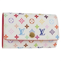 【原宿店限定】ルイ・ヴィトン LOUIS VUITTON ミュルティクレ6 キーケース モノグラムマルチカラー LV×TM ホワイト M14092 レディース 128097SM