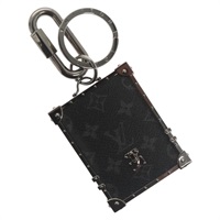 【原宿店限定】ルイ・ヴィトン LOUIS VUITTON ポルトクレミニトランク チャーム モノグラム エクリプス M68284 レディース 128814M
