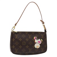【原宿店限定】ルイ・ヴィトン LOUIS VUITTON ポシェット・アクセソワール ポーチ モノグラムパンダ M51981 レディース BA3649V