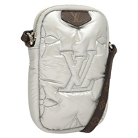 【原宿店限定】ルイ・ヴィトン LOUIS VUITTON フォンポーチ ポーチ LVピロー シルバー M81716 レディース 132963M