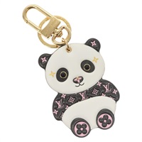 【原宿店限定】ルイ・ヴィトン LOUIS VUITTON ポルトクレ LV パンダ チャーム モノグラムキャンバス レザー M00993 レディース BA2679M