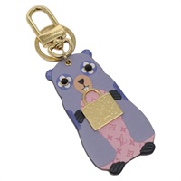 【原宿店限定】ルイ・ヴィトン LOUIS VUITTON LVマーモット チャーム モノグラム パープル M01350 レディース 130532M