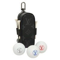 【原宿店限定】ルイ・ヴィトン LOUIS VUITTON セットゴルフアンドリュース バッグチャーム モノグラムエクリプス GI0344 レディース 128808M