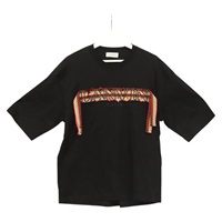 【原宿店限定】シャツ LANVIN Tシャツ コットン ブラック レディース ym010M