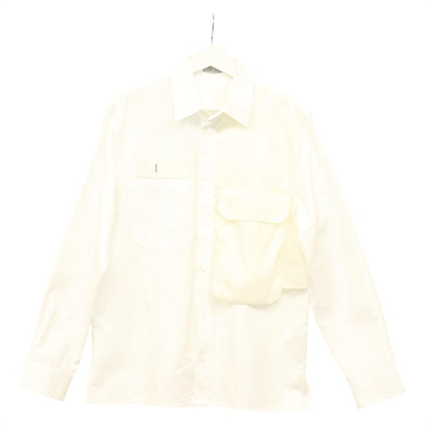 【原宿店限定】クリスチャンディオール Christian Dior 長袖Ｔシャツ × Sacai コットン ホワイト レディース ym052M