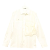 【原宿店限定】クリスチャンディオール Christian Dior 長袖Ｔシャツ × Sacai コットン ホワイト レディース ym052M
