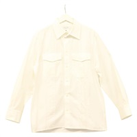 【原宿店限定】長袖Ｔシャツ MARINE SERRE コットン ホワイト レディース ym055M
