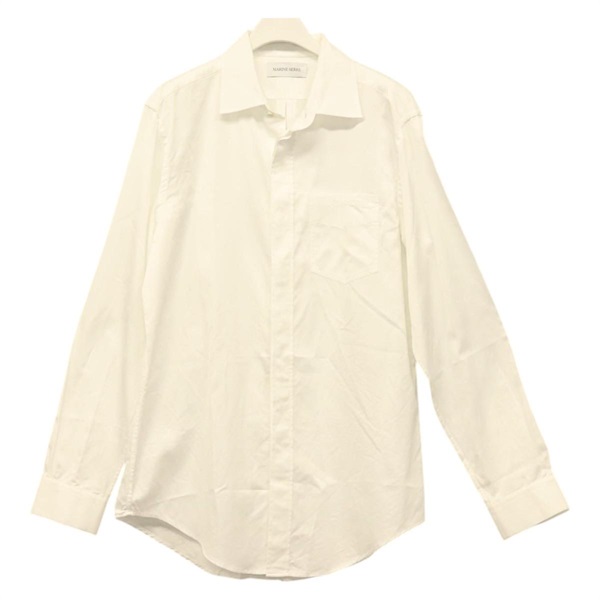 【原宿店限定】長袖Ｔシャツ MARINE SERRE コットン ホワイト レディース ym056M