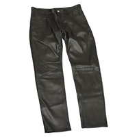 【原宿店限定】パンツ courrges ラムスキン ブラック レディース ym025M