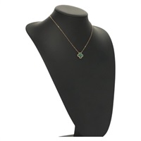 【原宿店限定】ヴァンクリーフ&アーペル Van Cleef & Arpels ヴィンテージアルハンブラ ネックレス Van Cleef & Arpels マラカイト K18ゴールド 750 グリーン 
