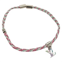 【原宿店限定】ルイ・ヴィトン LOUIS VUITTON ブラスレフレンドシップ ブレスレット レザー ピンク M6793E レディース 132791M