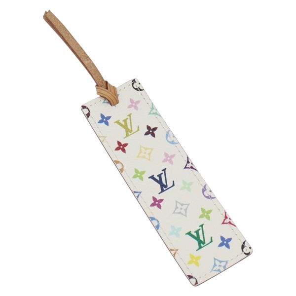 【原宿店限定】ルイ・ヴィトン LOUIS VUITTON マークページカドゥ しおり モノグラムマルチカラー ホワイト M99196 レディース 128817V