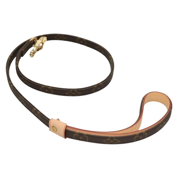 【原宿店限定】ルイ・ヴィトン LOUIS VUITTON レッスバクスターMM ペット用リード モノグラム M58056 レディース ep9522V