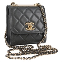 【原宿店限定】シャネル CHANEL ショルダーバッグ マトラッセ チェーン ラムスキン グレー ゴールド レディース 129958M