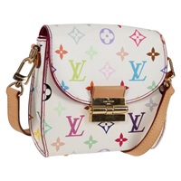 【原宿店限定】ルイ・ヴィトン LOUIS VUITTON ハートブレイカー ショルダーバッグ モノグラムマルチカラー ホワイト M40660 レディース 131824SV