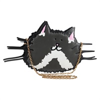 【原宿店限定】ルイ・ヴィトン LOUIS VUITTON キャット フェイス ポシェット ショルダーバッグ エピ モノグラム グレー レディース 133624M
