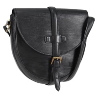 【原宿店限定】ルイ・ヴィトン LOUIS VUITTON シャンティPM ショルダーバッグ エピ SPO ブラック レディース 135467V