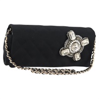 【原宿店限定】シャネル CHANEL ショルダーバッグ マトラッセ チェーン ナイロン ブラック レディース 129738V