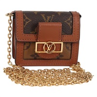 【原宿店限定】ルイ・ヴィトン LOUIS VUITTON マイクロ ドーフィーヌ ショルダーバッグ モノグラムリバース M80250 レディース 129757M