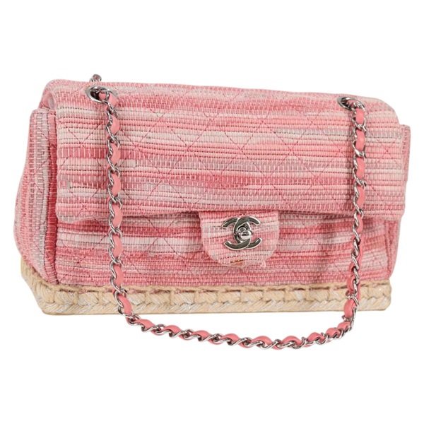 【原宿店限定】シャネル CHANEL マトラッセ ショルダーバッグ チェーン レザー ピンク レディース 132925V