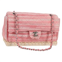 【原宿店限定】シャネル CHANEL マトラッセ ショルダーバッグ チェーン レザー ピンク レディース 132925V